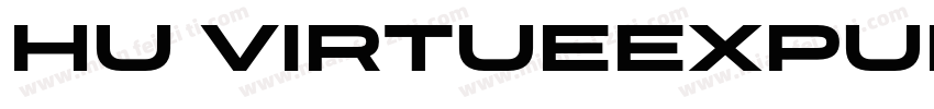 Hu VirtueExpUltra Oblique Regular字体转换